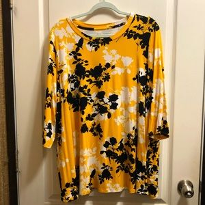 Jessica London Flowered Tunic 18/20
